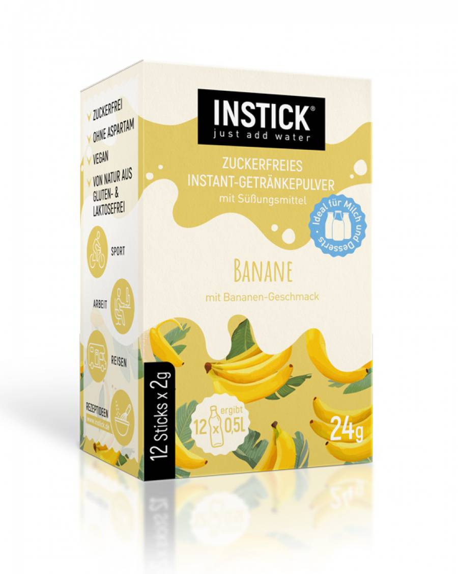 INSTICK Banane für 12 x 0,5 L