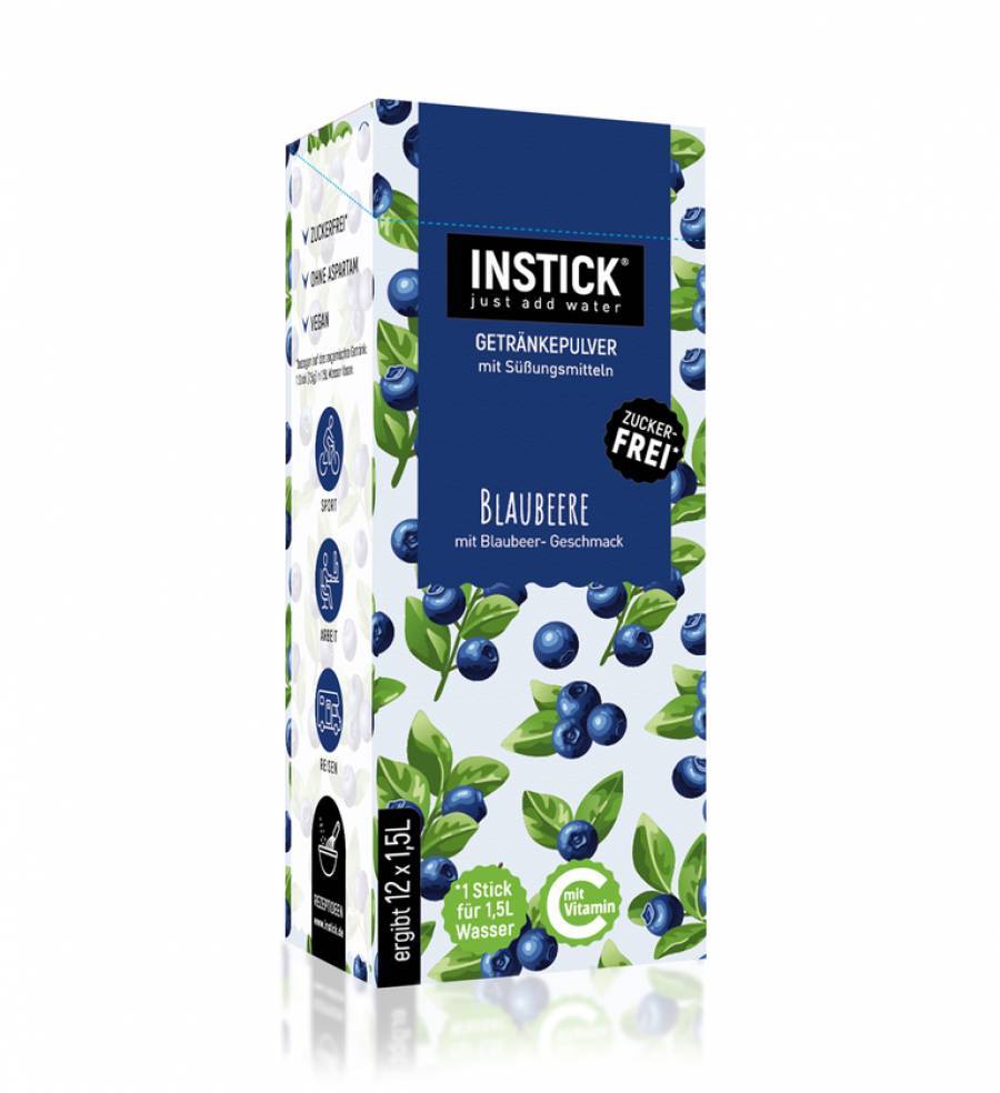 INSTICK Blaubeere f�r 12 x 1,5 L
