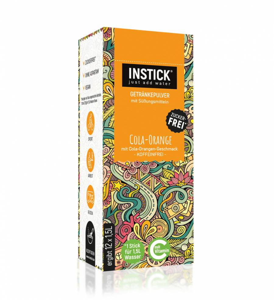 INSTICK Cola-Orange für 12 x 1,5 L