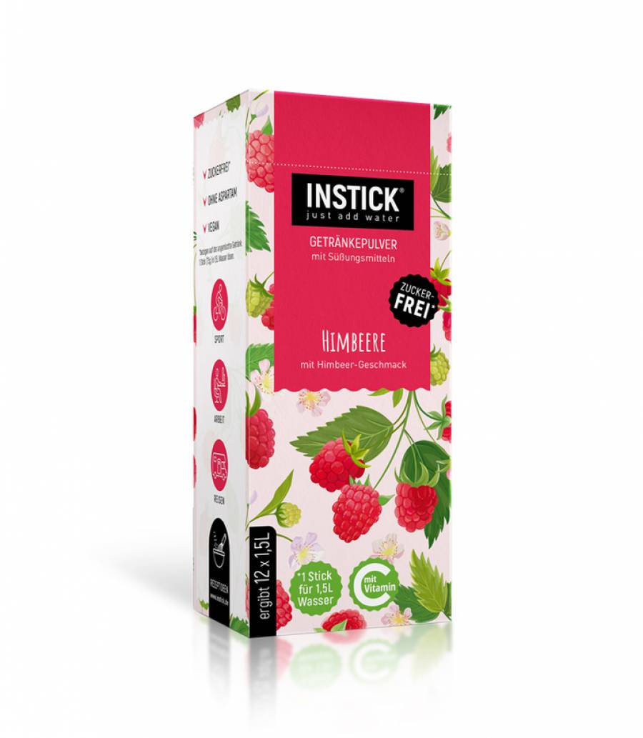 INSTICK Himbeere für 12 x 1,5 L