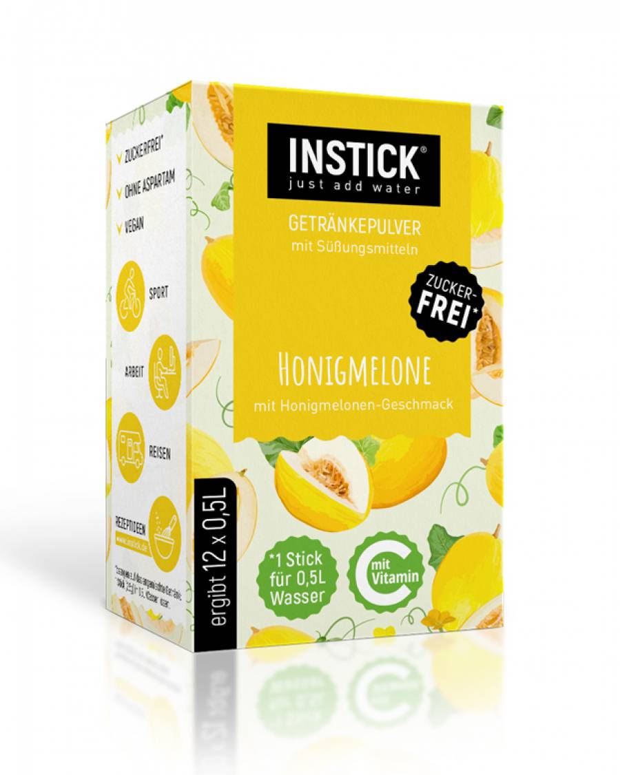INSTICK Honigmelone für 12 x 0,5 L