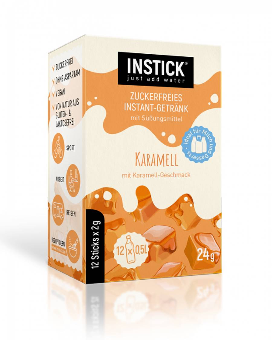 INSTICK Karamell für 12 x 0,5 L