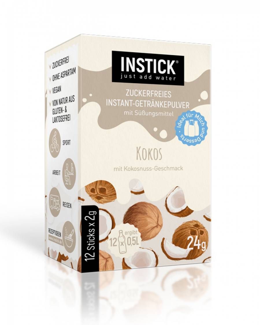 INSTICK Kokos für 12 x 0,5 L