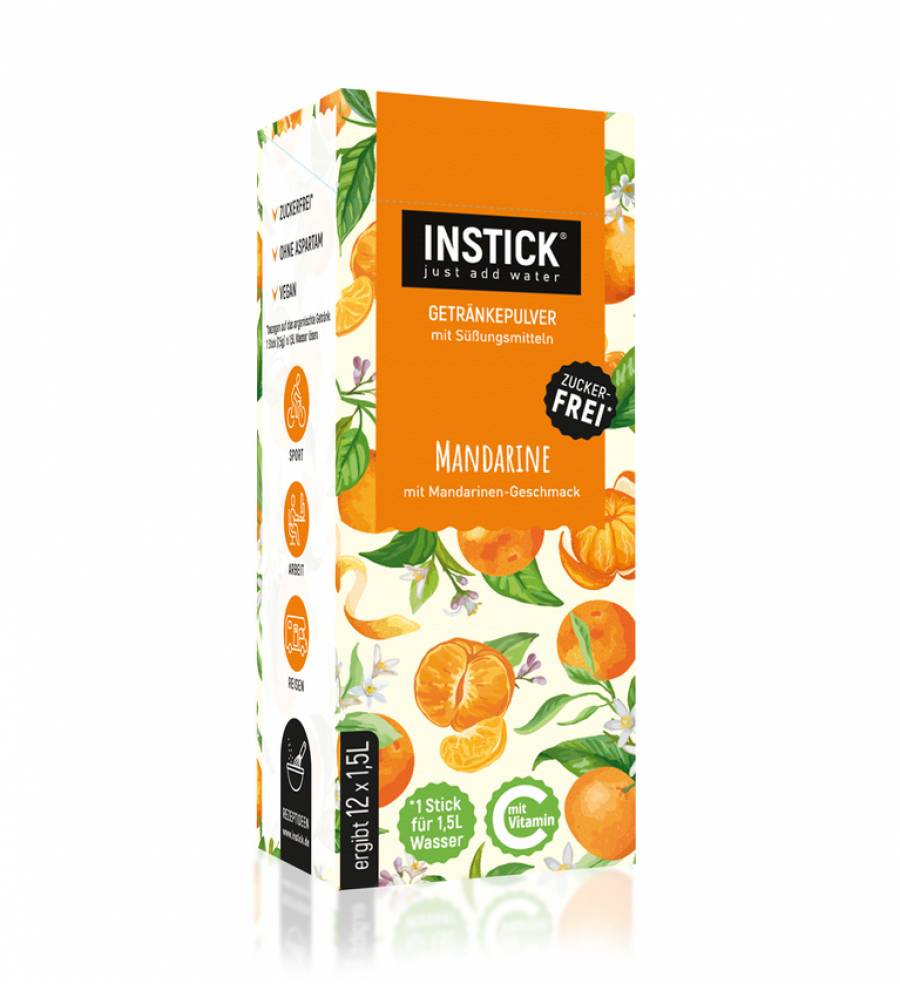 INSTICK Mandarine für 12 x 1,5 L