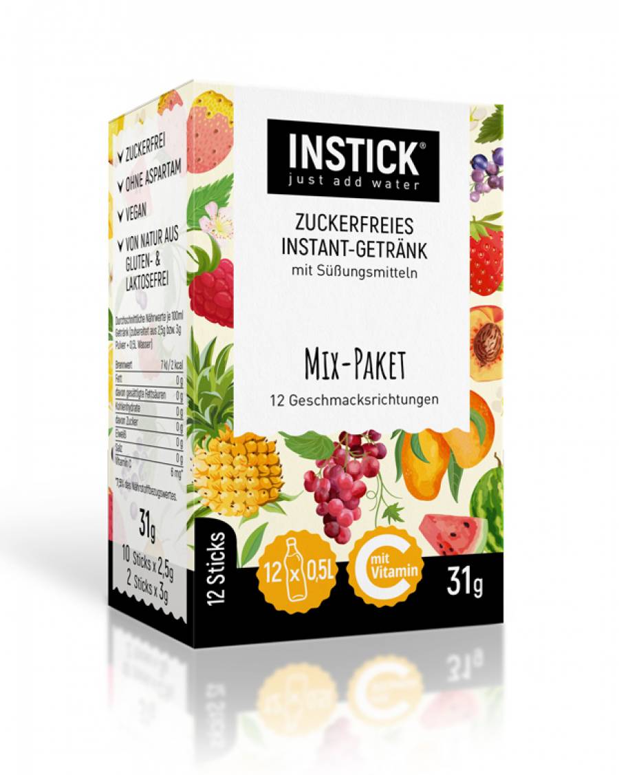 INSTICK Mix-Paket fr 12 x 0,5 L