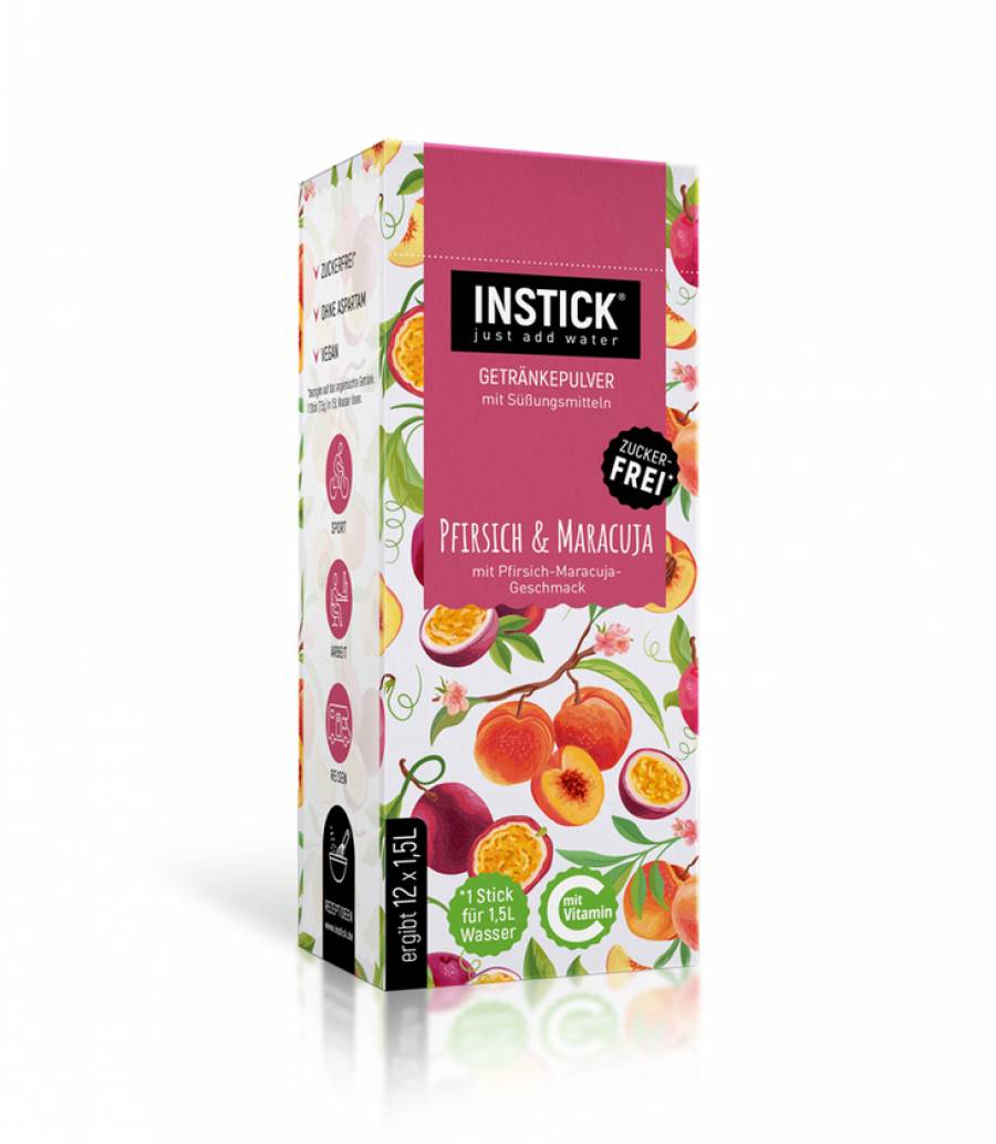 INSTICK Pfirsich-Maracuja fr 12 x 1,5 L