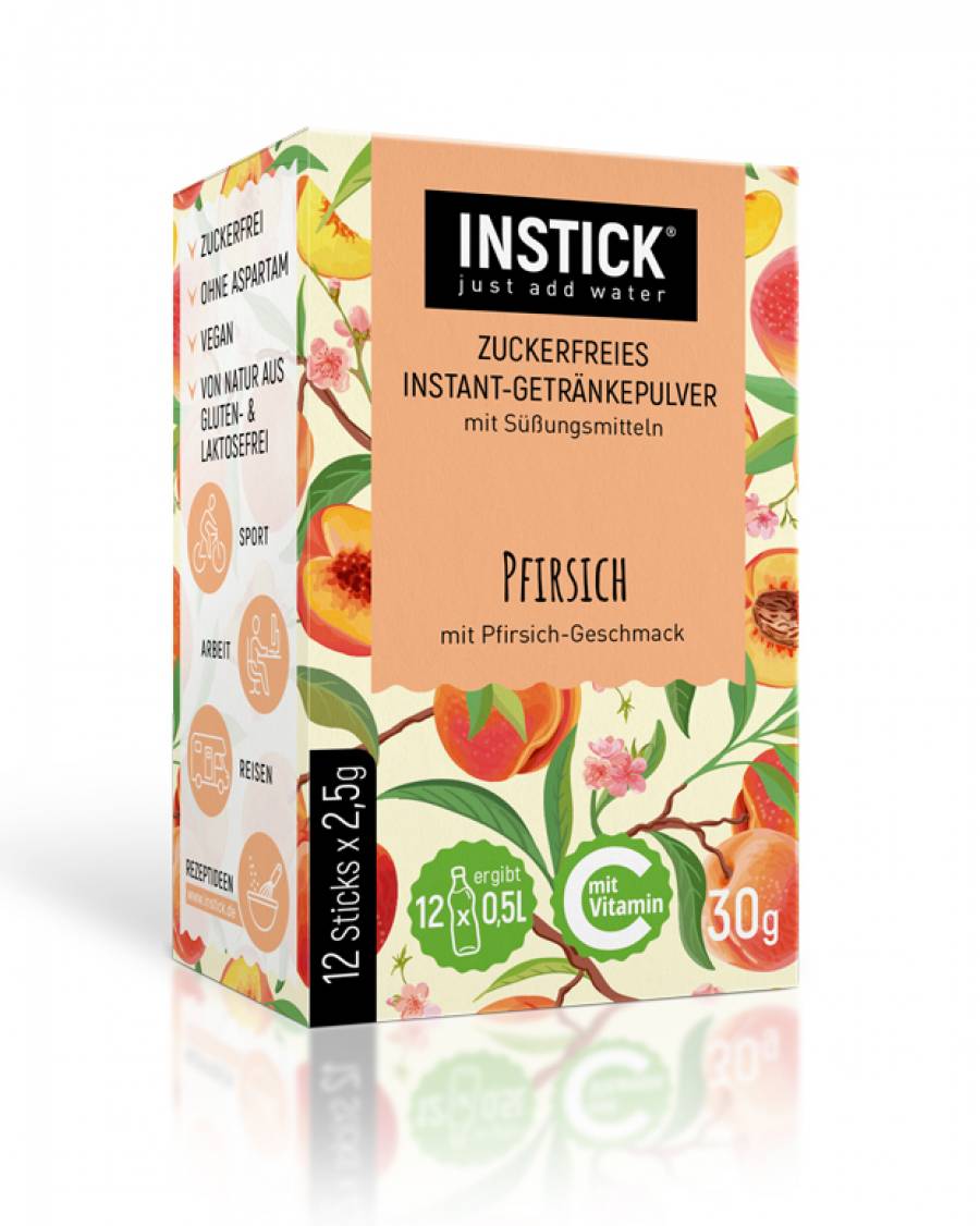 INSTICK Pfirsich für 12 x 0,5 L