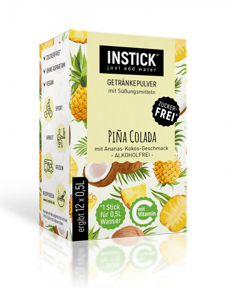 INSTICK Piña Colada für 12 x 0,5 L