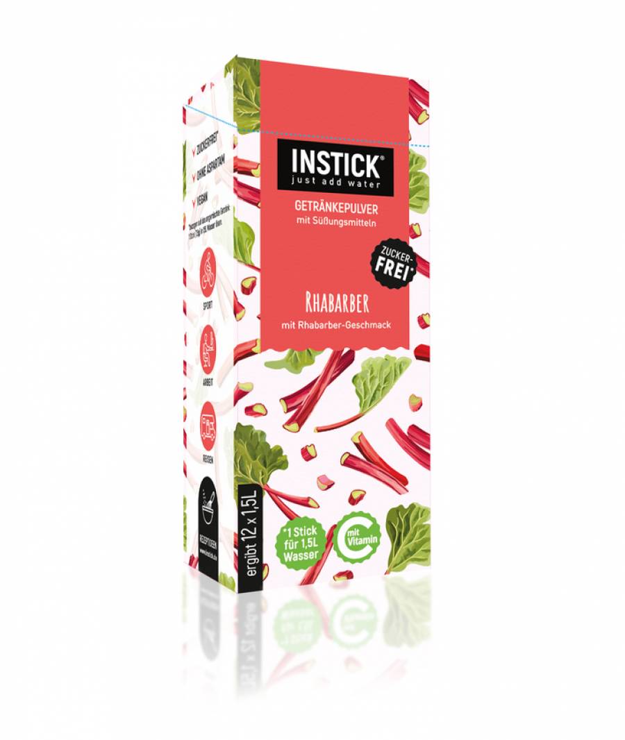 INSTICK Rhabarber für 12 x 1,5 L