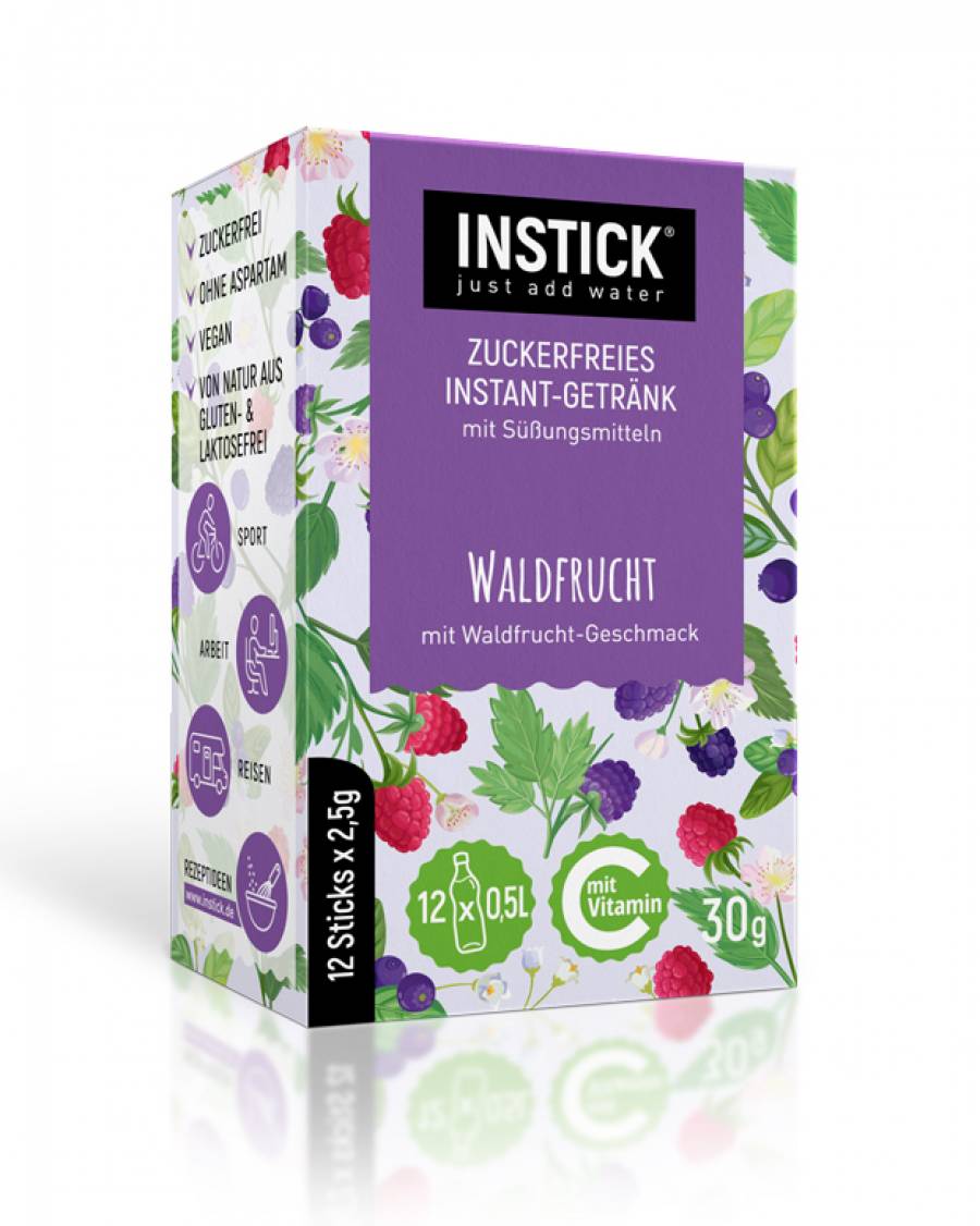 INSTICK Waldfrucht 12-er Packung (für 12 x 0,5 L)