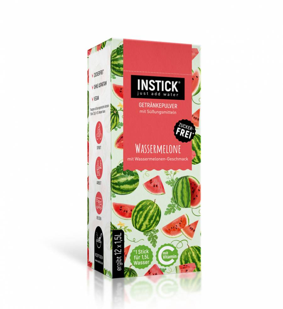 INSTICK Wassermelone fr 12 x 1,5 L