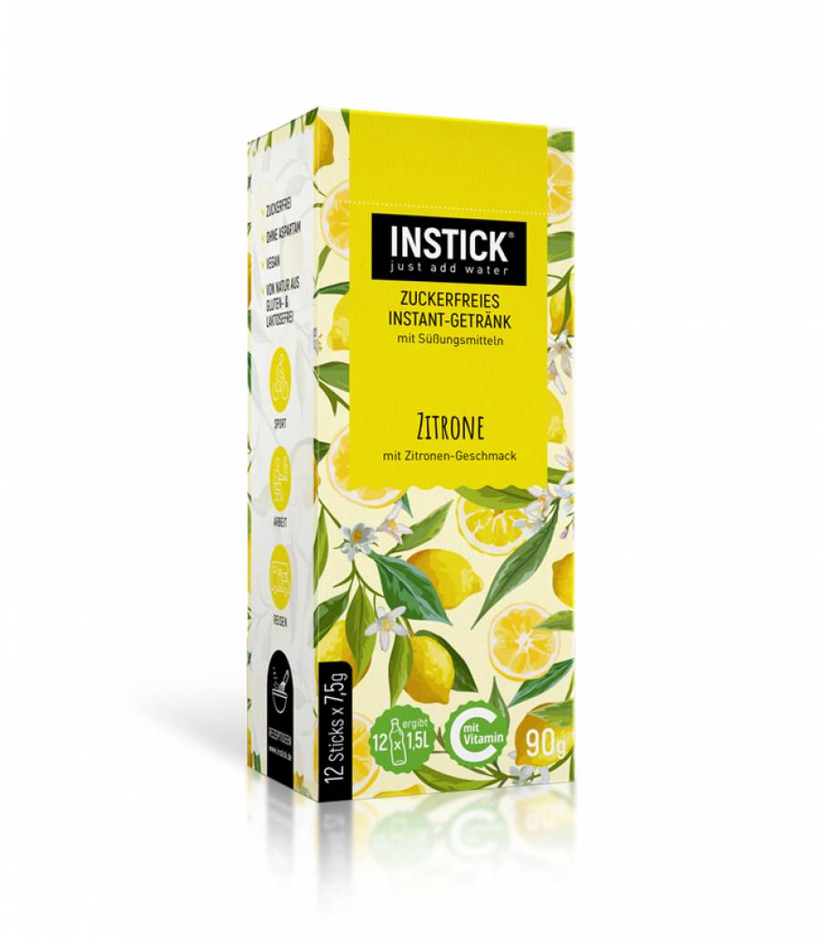 INSTICK Zitrone für 12 x 1,5 L
